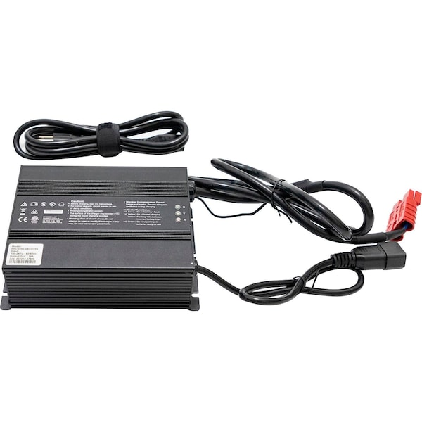 Global Industrial Replacement Battery Charger, 24V, 15Ah, for Cat C26R 26in Auto Ride-On Floor Scrubber 641811 RP6414C - main